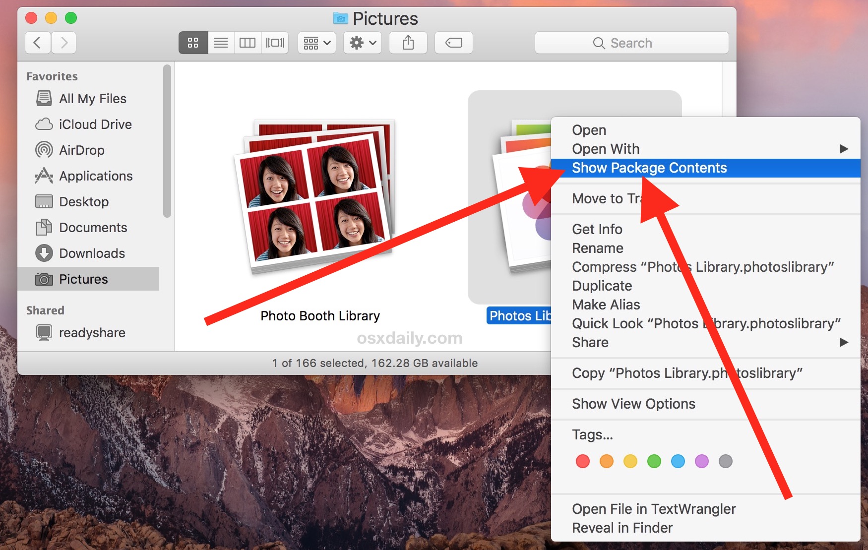 access photos on mac for upload